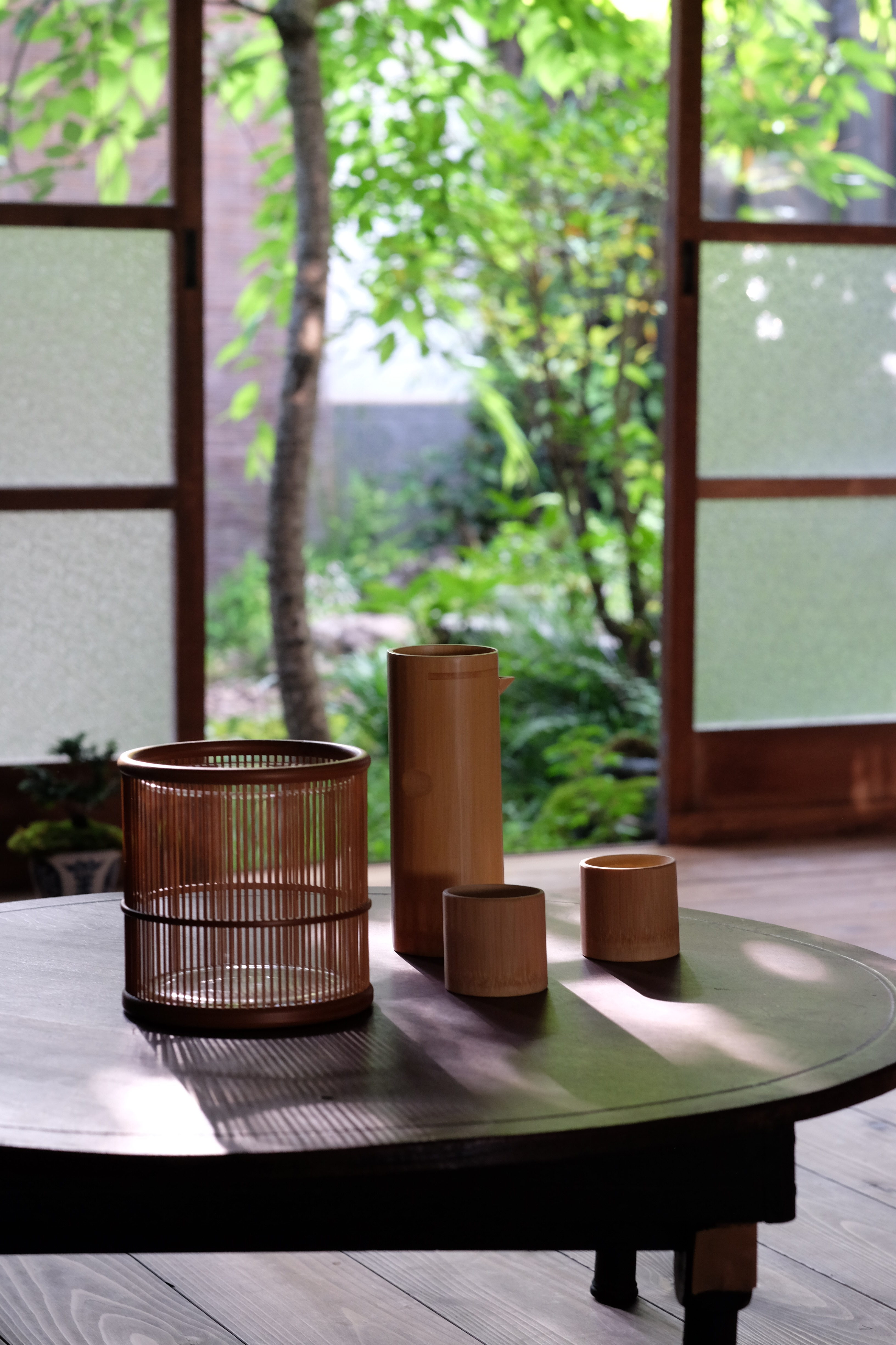 竹製の酒器